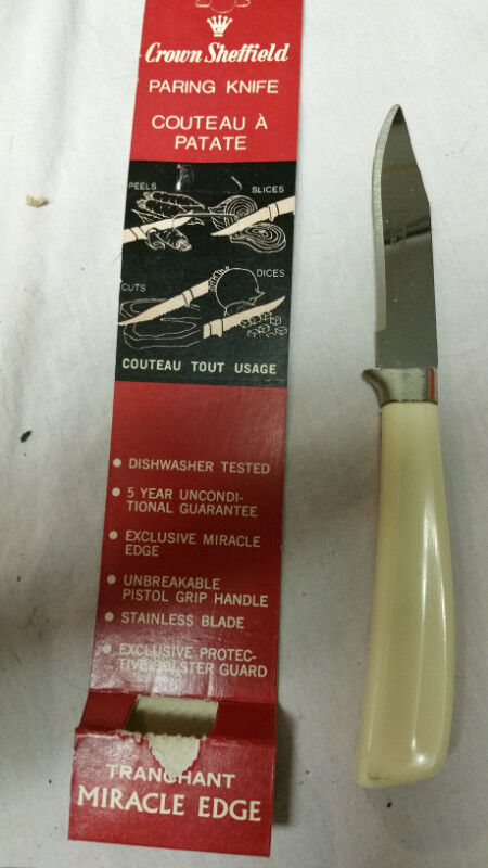 8 Vintage New Crown Sheffield paring knife - photo 3