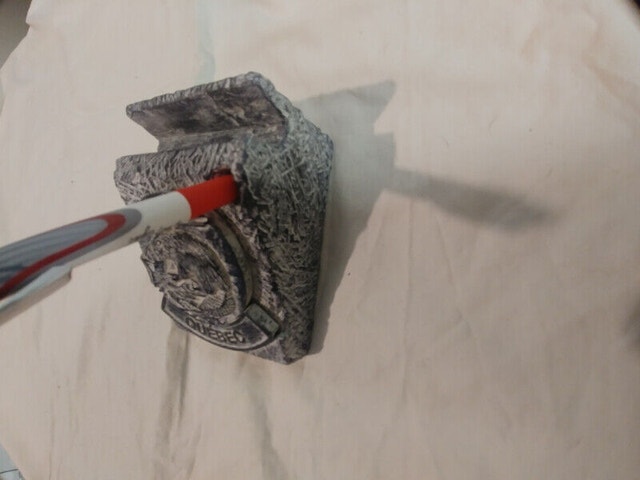 Al Wolf Soap Stone Quebec Beaver Pen Envelope holder - photo 3