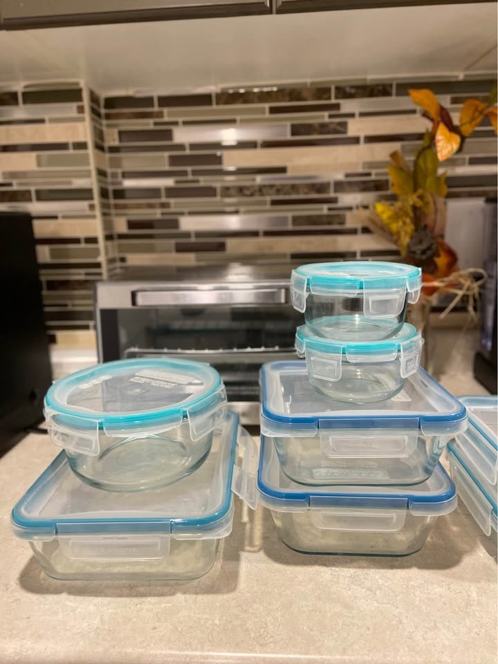 Pyrex Glass Food Storage Containers with Lids – Meal Prep Set - photo 3