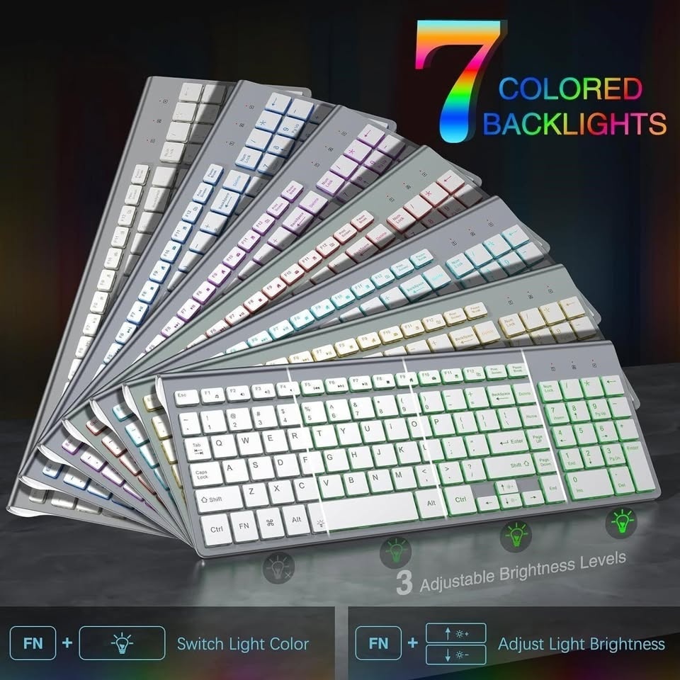 Wireless Keyboard and Mouse Combo - photo 2