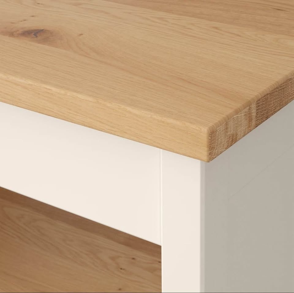 IKEA TÖRNVIKEN Kitchen Island – Off-White / Oak (72 × 52 cm) - photo 4
