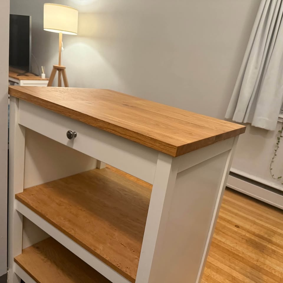 IKEA TÖRNVIKEN Kitchen Island – Off-White / Oak (72 × 52 cm) - photo 5