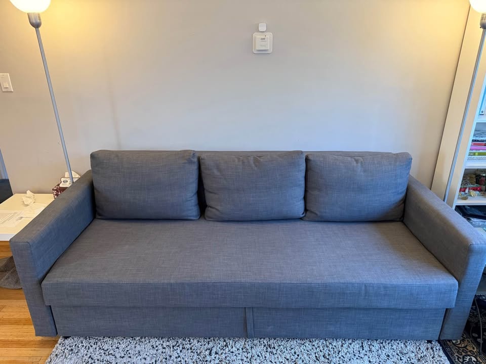 IKEA FRIHETEN Sofa-Bed – Dark Grey | Excellent Cond. - photo 5