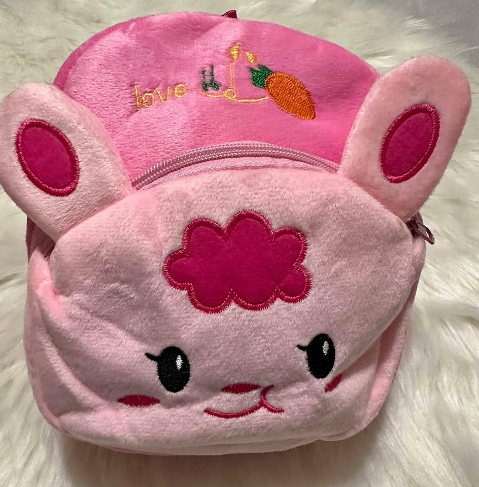 Plush backpack