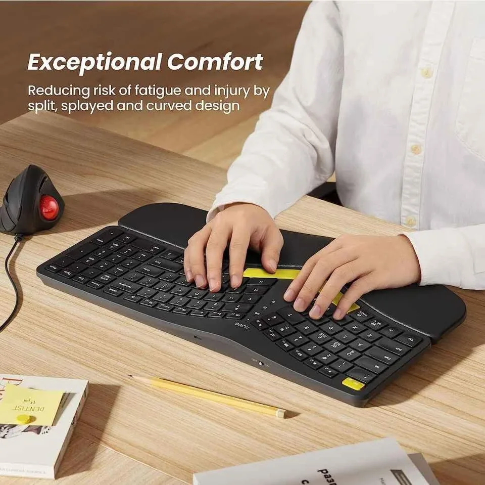 Nulea Wireless Ergonomic Keyboard image indicator(2)