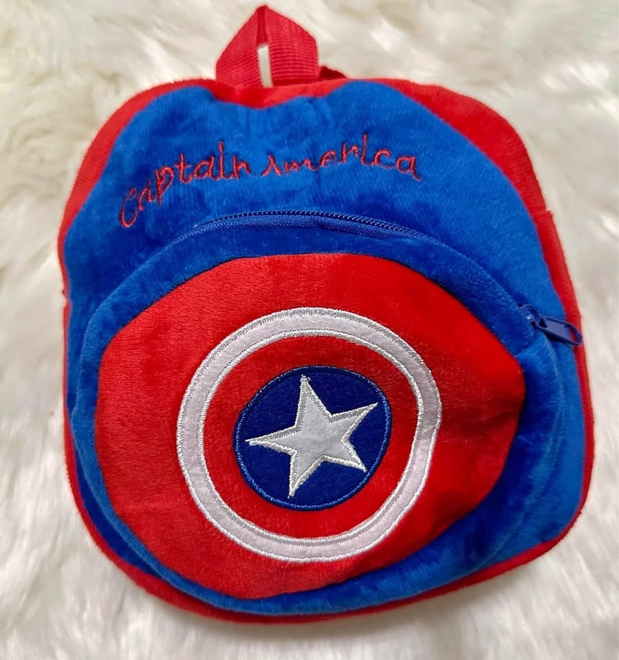 Captain America plush backpack