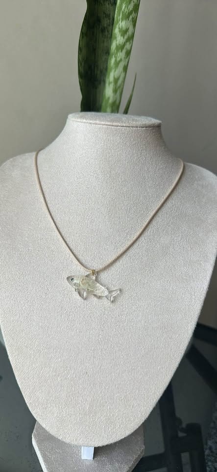 Glowing Shark Charm Necklace - photo 2