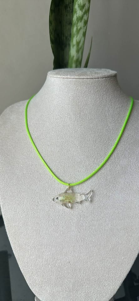 Glowing Shark Charm Necklace - photo 3