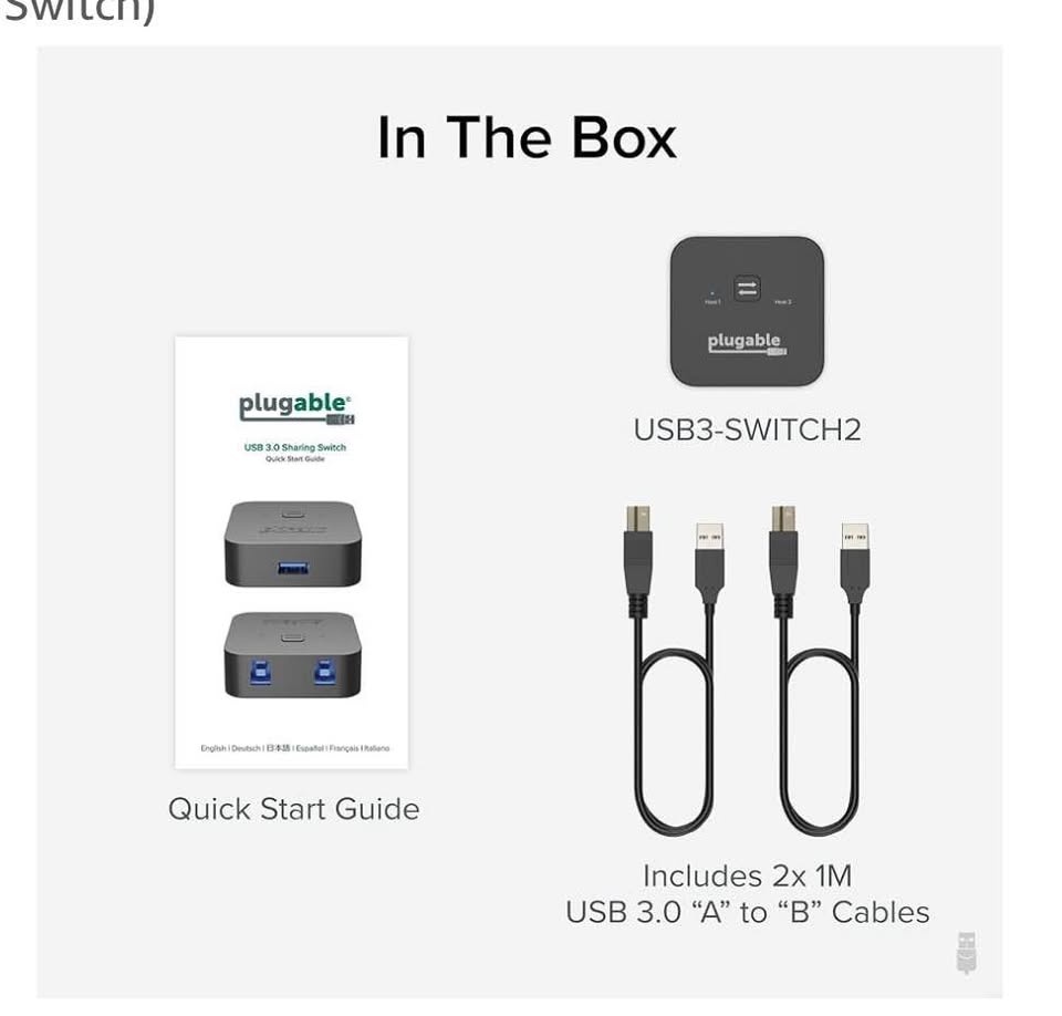 Plugable USB 3.0 Sharing Switch - photo 3