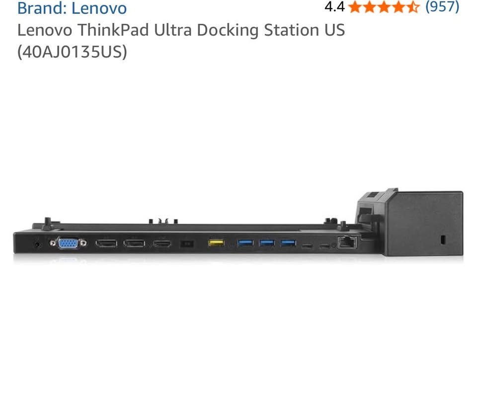 Lenovo ThinkPad Ultra Docking Station US (40AJ0135US) - photo 3