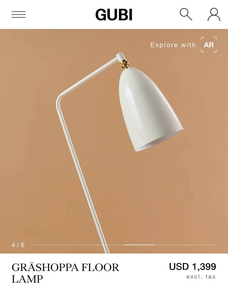 GUBI GRÄSHOPPA FLOOR LAMP - photo 2