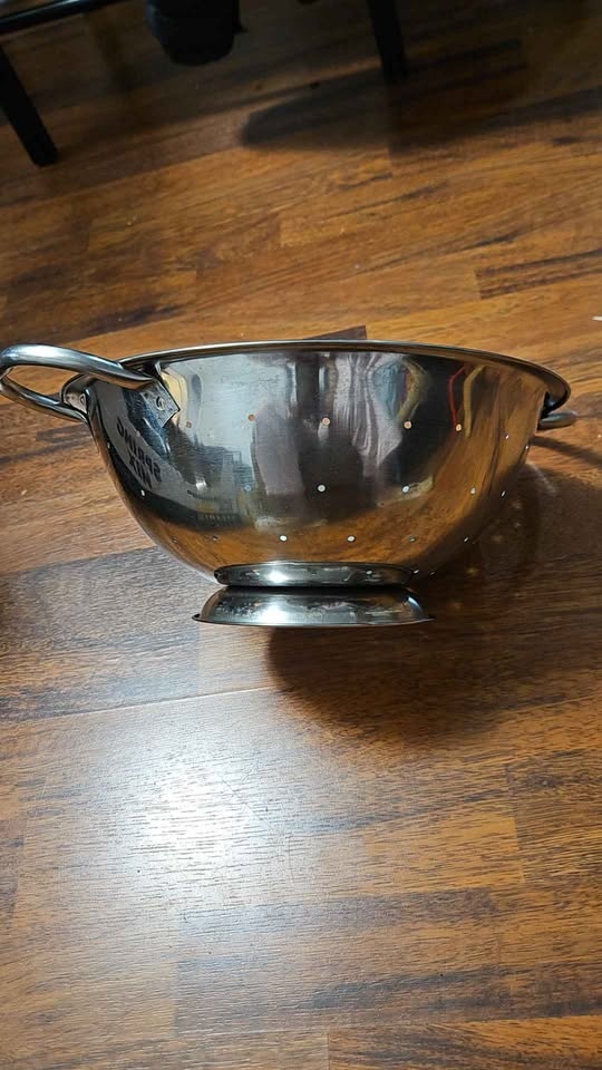 Stainless Steel Colander 11" - photo 2
