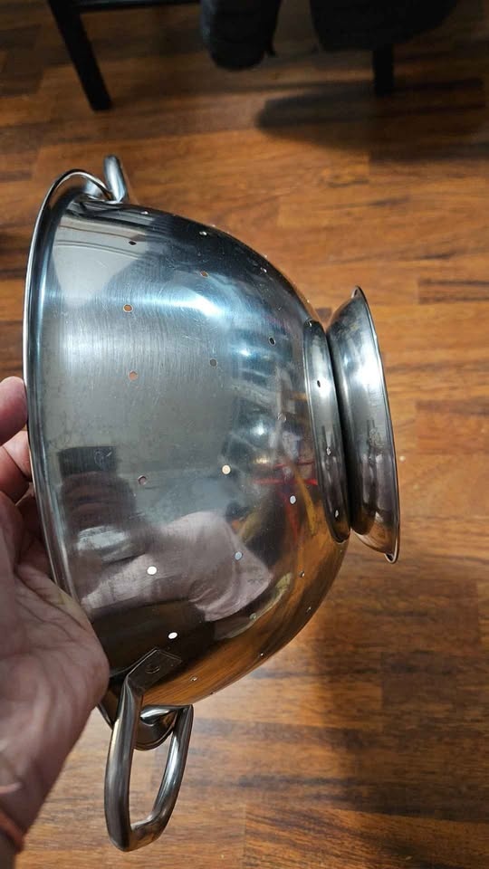 Stainless Steel Colander 11" - photo 3