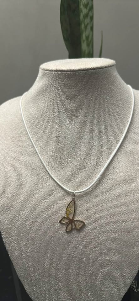 Floral pressed necklace - photo 4