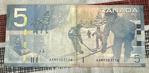 5 Canada dollar bill 2006 - photo 2