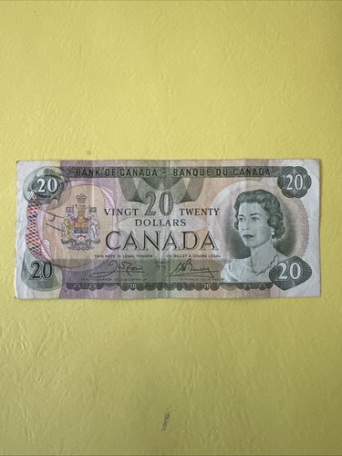 20 Canada dollar bill 1979