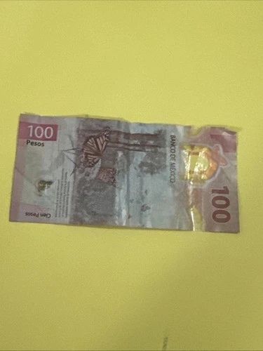 100 Pesos Mexico bill - photo 2