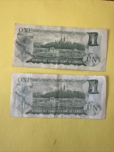 1 Canada dollar bill 1973-2x - photo 2