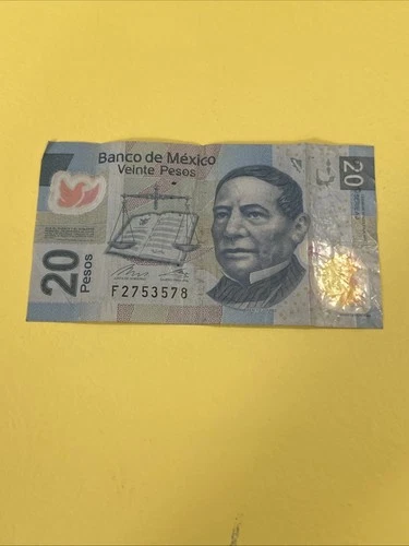 20 Pesos Mexico bill