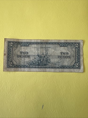 2 Philippine peso bill 1949 - photo 2
