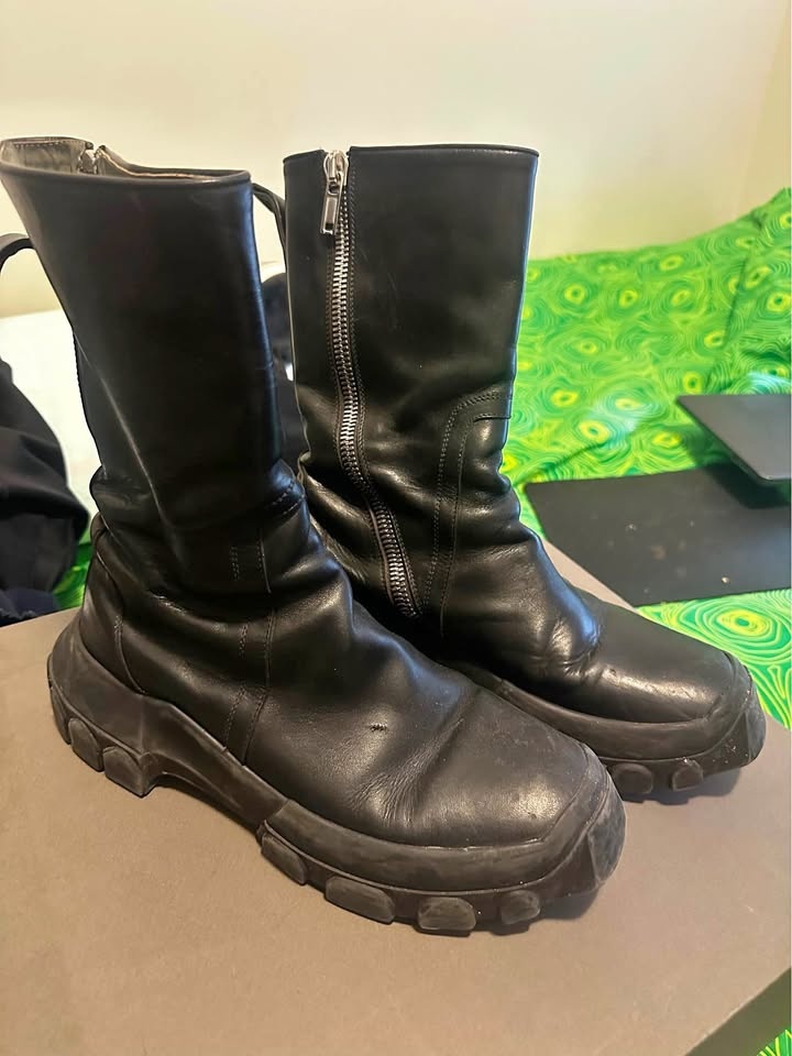 Rick owens bozo boots FW 2018