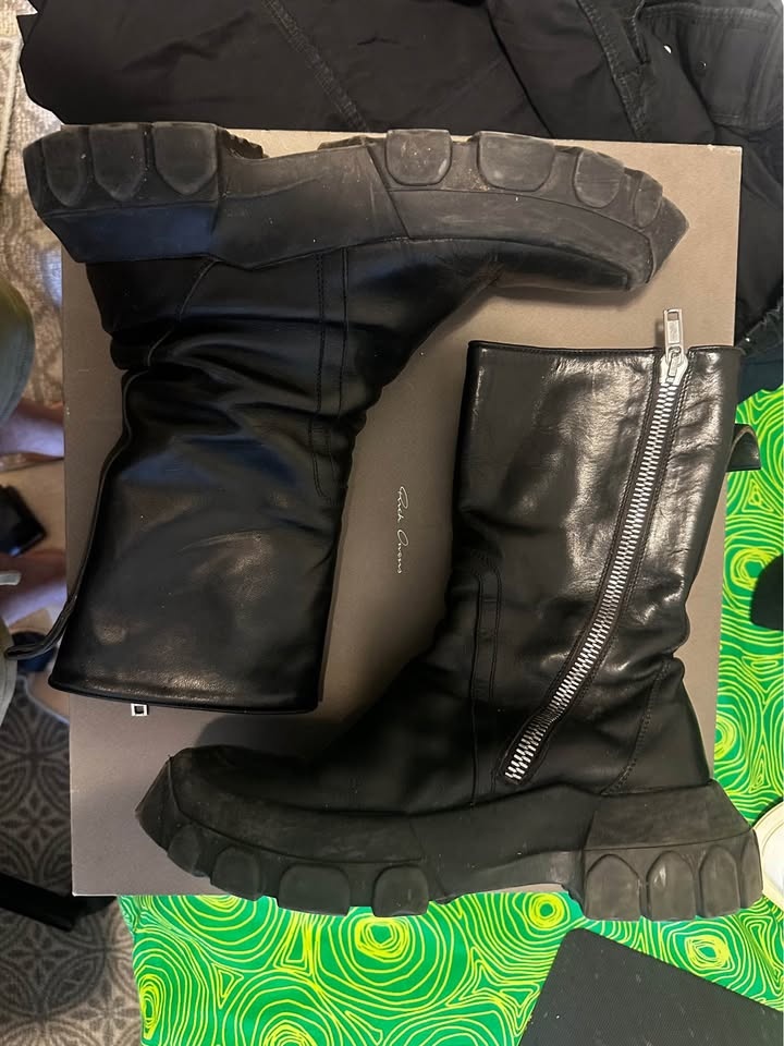 Rick owens bozo boots FW 2018 - photo 2