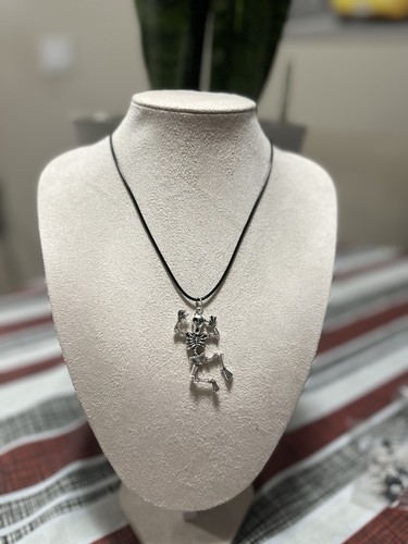 Halloween Skeleton Necklace – Gothic Charm