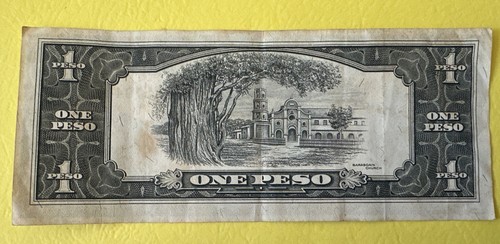 One Philippine Peso bill 1949 - photo 2