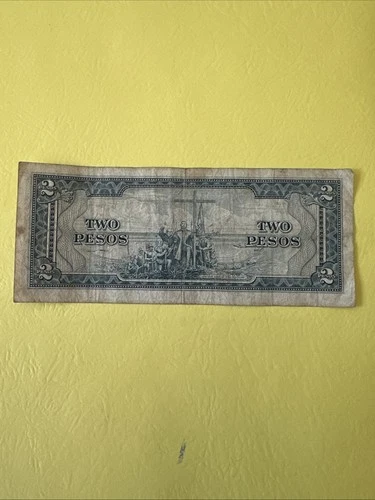 2 Philippine peso bill 1949 - photo 2