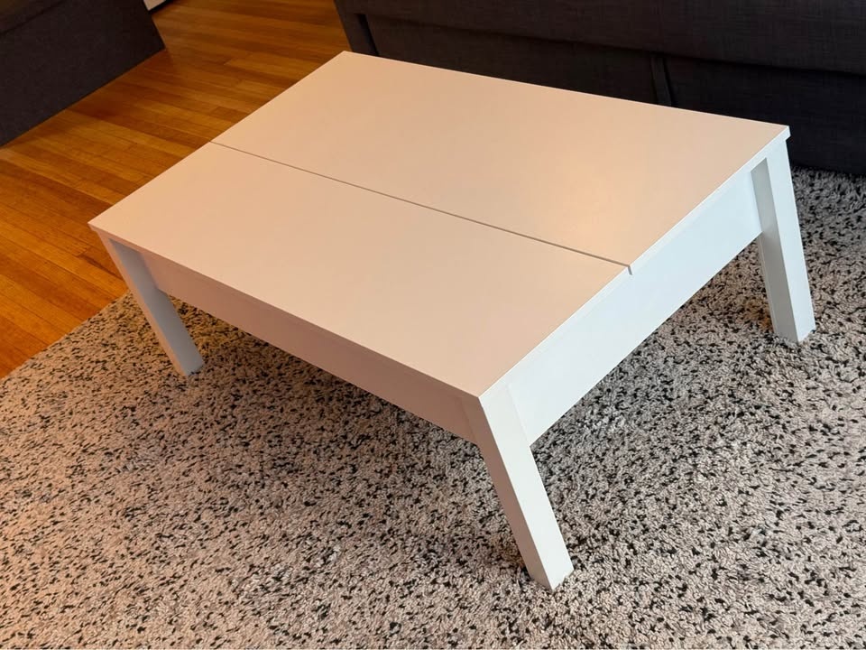 IKEA TRULSTORP Lift-Top Coffee Table - White (Discontinued) - photo 5
