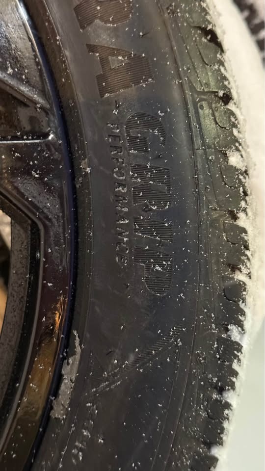2026 Audi E Tron GT original OEM rims with winter tires - photo 4