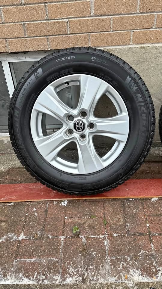225/65R17 OEM RAV4 Rubbee tires and Michelin snow suv