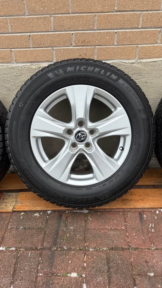 225/65R17 OEM RAV4 Rubbee tires and Michelin snow suv - photo 3