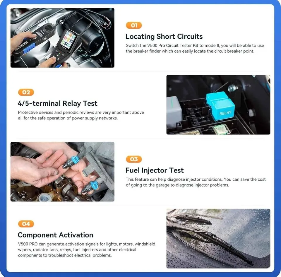 V500 Pro Automotive Circuit Probe Tester image indicator(5)