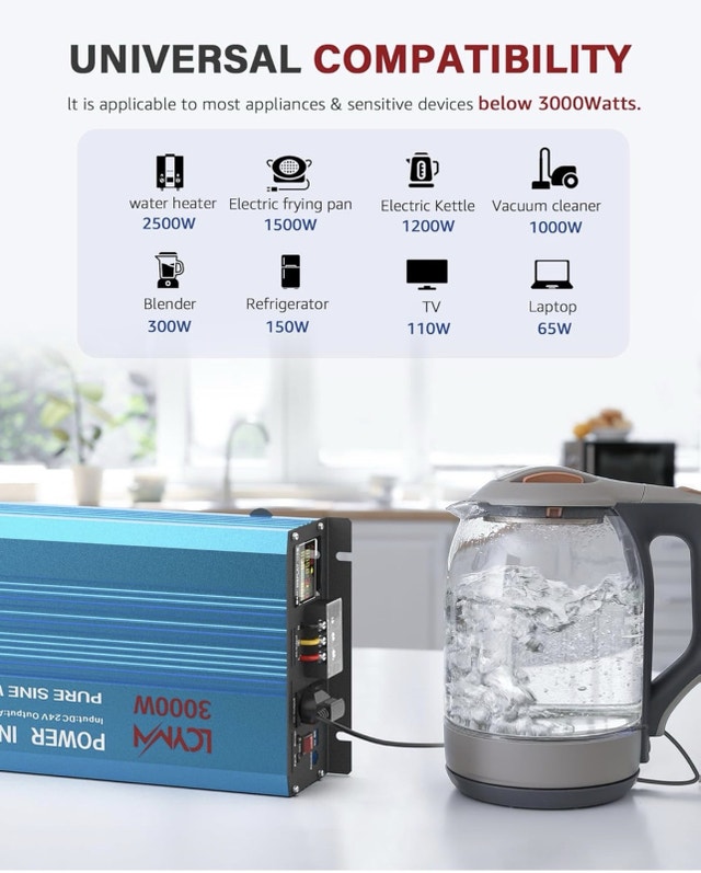 LYCMW 3000W Power Inverter - photo 4