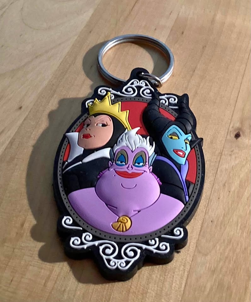 Disney Villains keychain