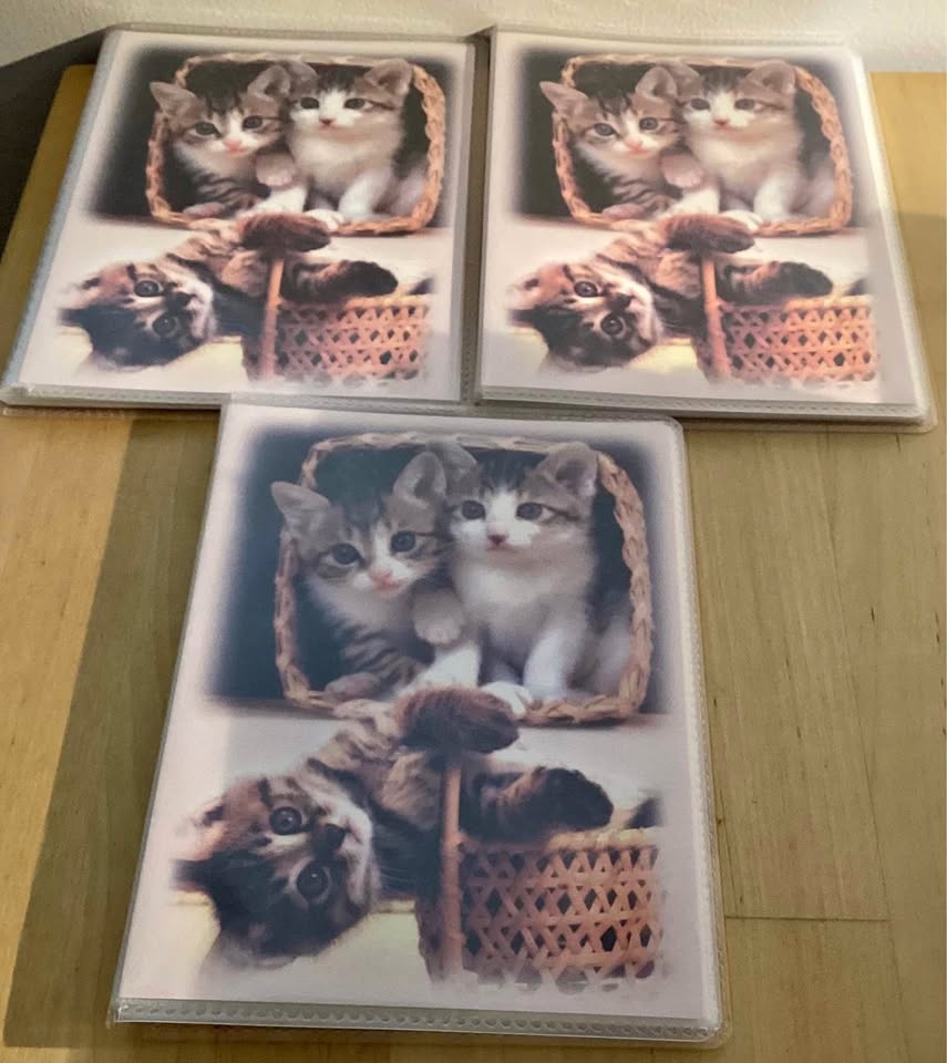 Various photo albums