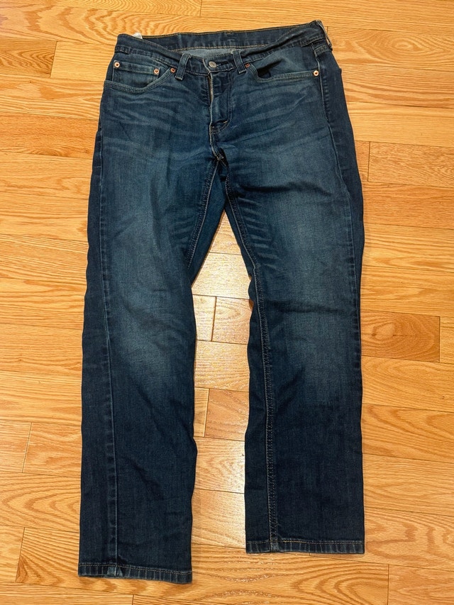 32W. Levi Athletic Taper Jeans