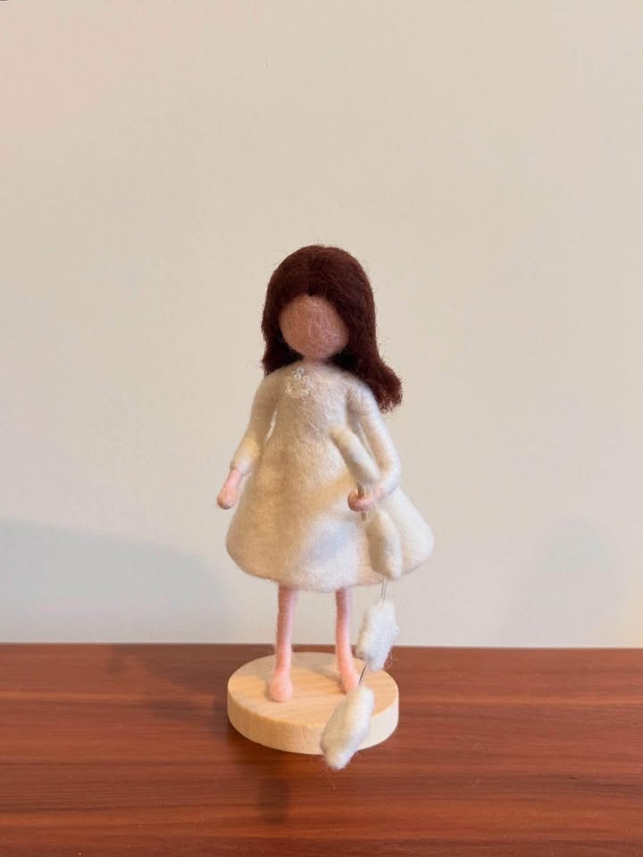 Handmade fairy | Needle felted | Elf girl - photo 2