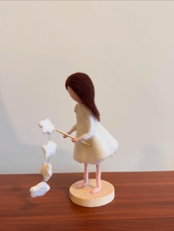 Handmade fairy | Needle felted | Elf girl - photo 3