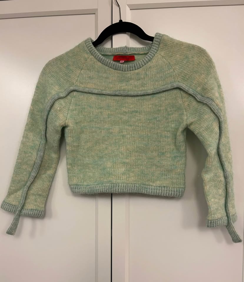 Eckhaus Latta cropped wool sweater (bought off SSENSE) - photo 2
