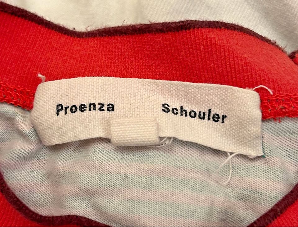 Proenza Schouler striped crew neck long sleeve (as is)