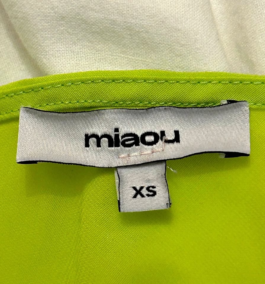 miaou citrus green top (bought off SSENSE)