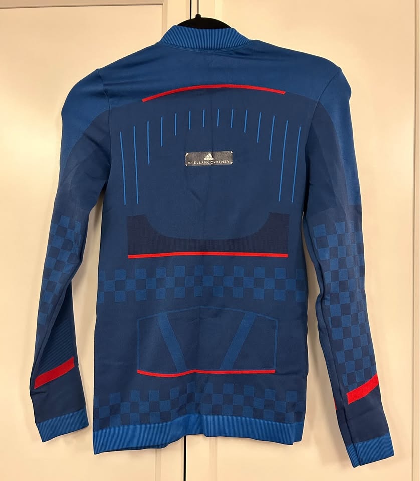 Stella McCartney X Adidas mock neck zip long sleeve top - photo 3