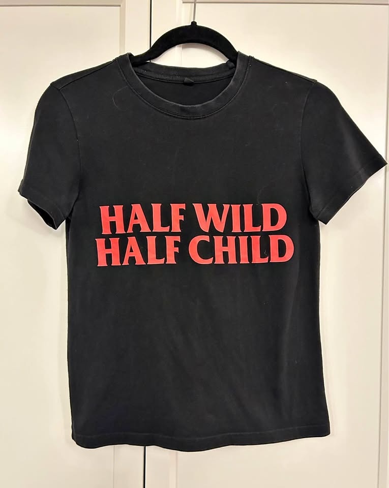 Spencer Badu “half wild half child” tshirt