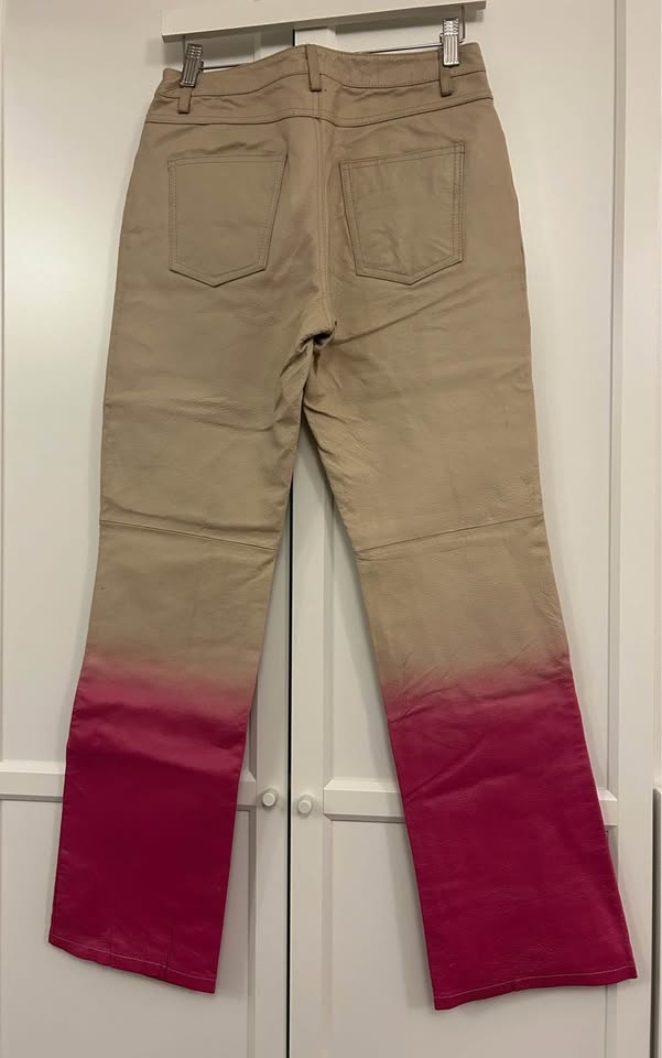 Hot girl Ombré leather pants! - photo 2