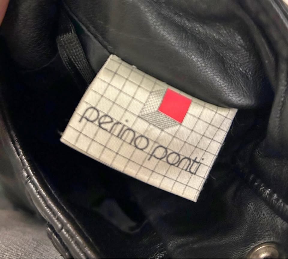 Vintage Perino Ponti 80s styled leather pants
