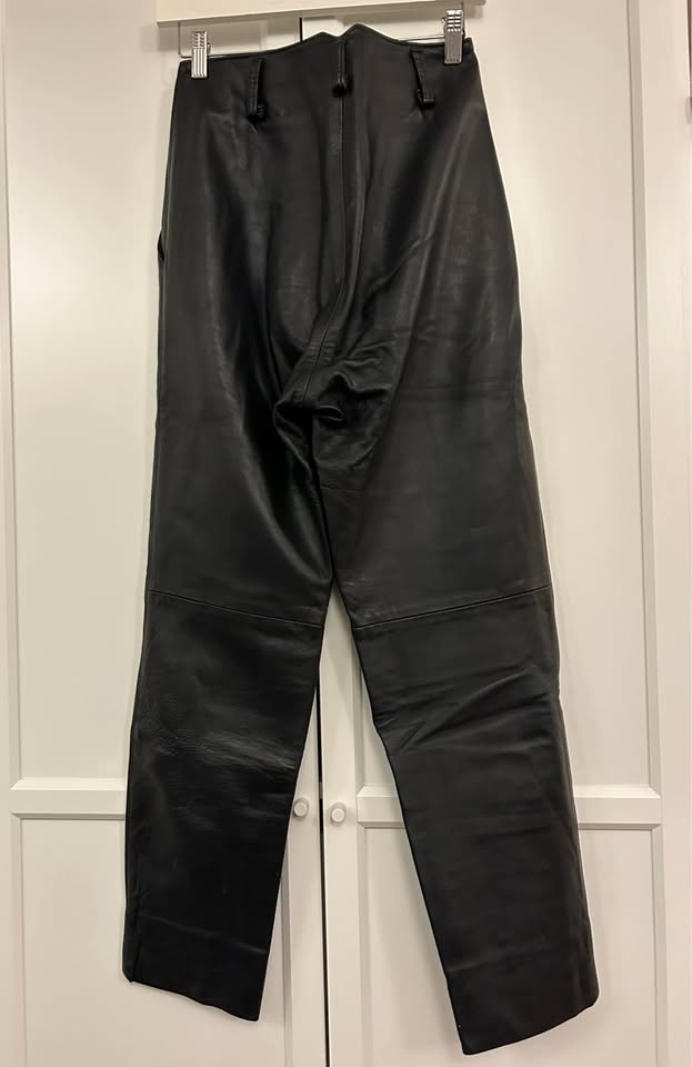 Vintage Perino Ponti 80s styled leather pants - photo 3