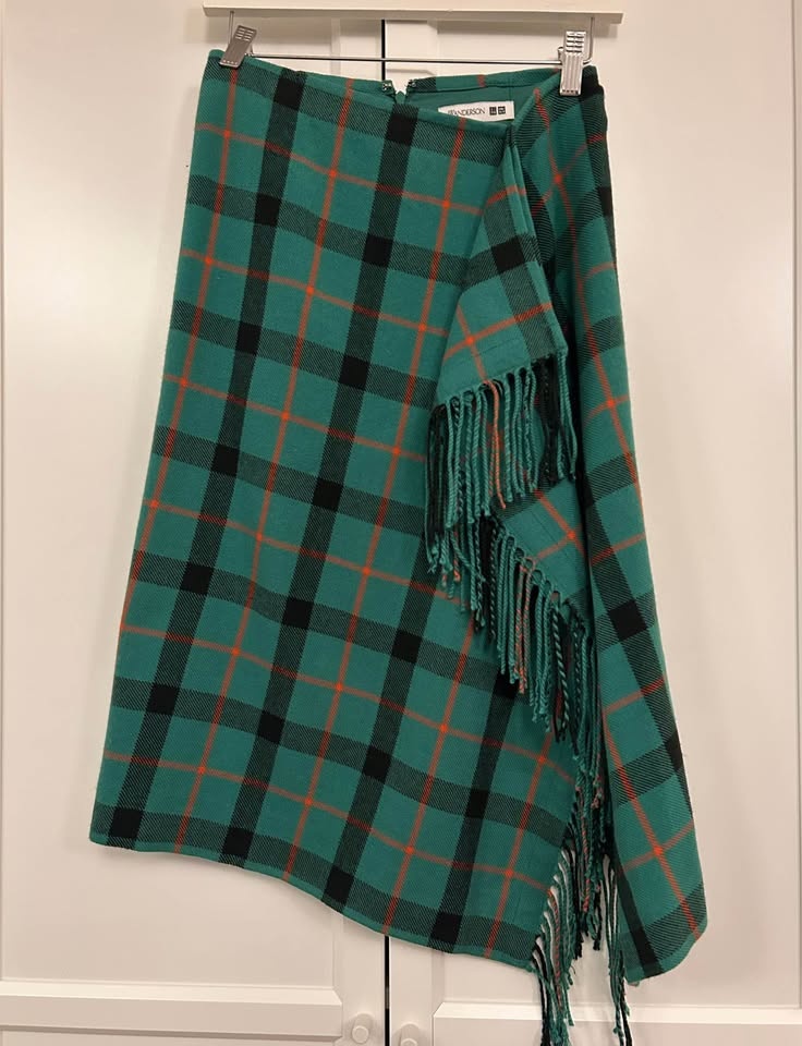 JW Anderson X Uniqlo - tarten wrap skirt - photo 2