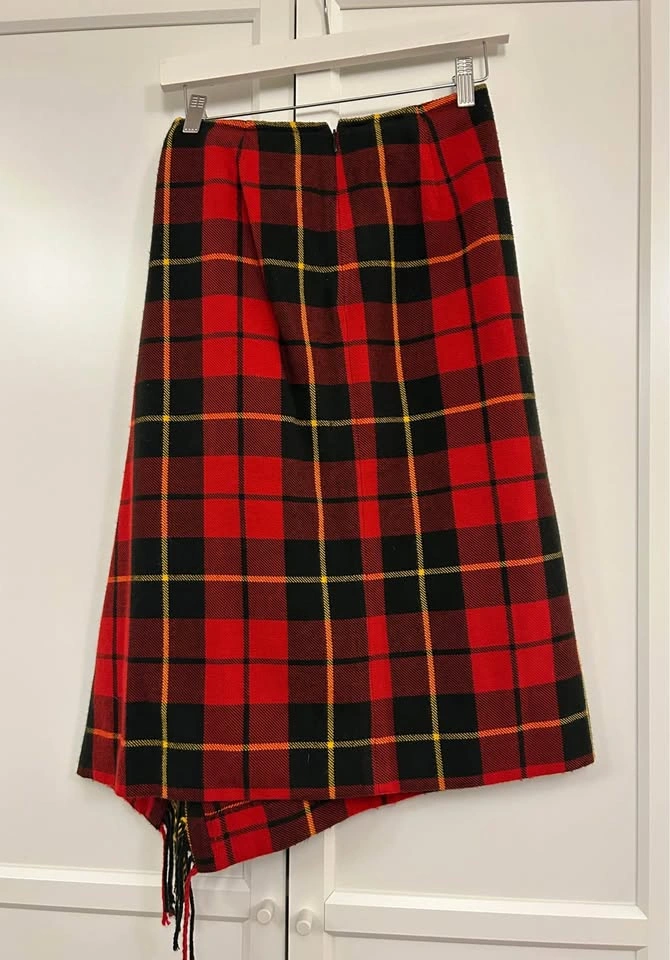 JW Anderson X Uniqlo collab - tartan zip skirt - photo 3